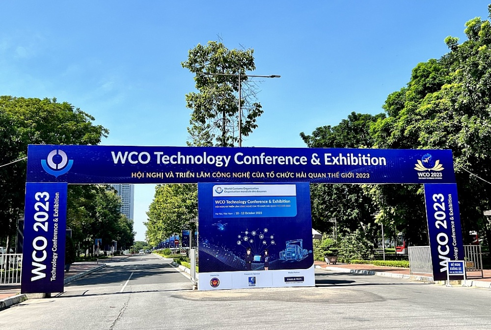 Sẵn sàng cho Lễ Khai mạc Hội nghị và Triển lãm công nghệ năm 2023 của WCO