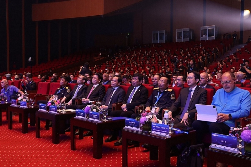 2023 WCO Technology Conference and Exhibition on 10th October 2023 in Hanoi, Vietnam. Photo: Quang Hung